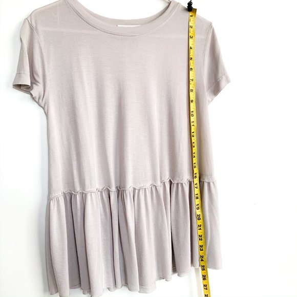 urban outfitters Tops - urban outfitters short sleeve peplum top sz small